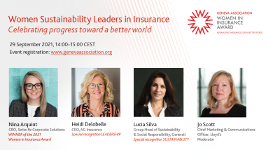 Women Sustainability Leaders in Insurance | Recording