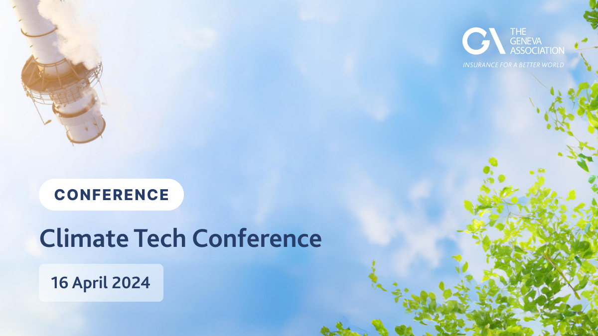 Climate Tech Conference 2024 The Geneva Association