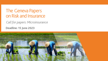 Call for Papers: Microinsurance