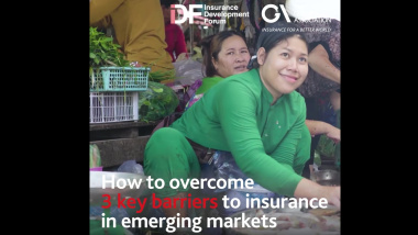 How to overcome 3 key barriers to insurance in emerging markets?