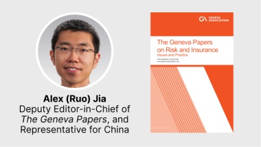 New Deputy Editor-in-Chief of The Geneva Papers on Risk  and Insurance