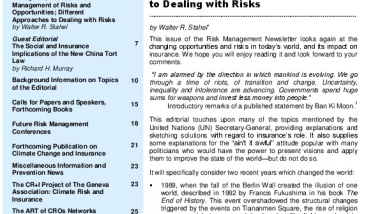 Risk Management Newsletter No.52