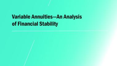 Variable Annuities — An Analysis of Financial Stability