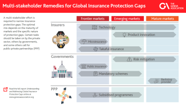 Multi-stakeholder Remedies for Global Insurance Protection Gaps