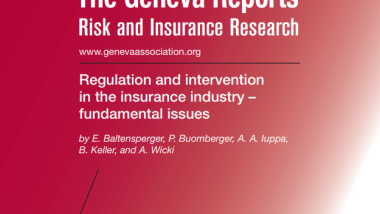 Regulation and intervention in the insurance industry – fundamental issues 