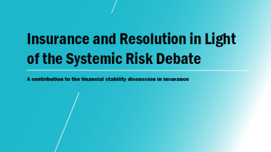 Insurance and Resolution in light of the Systemic Risk Debate