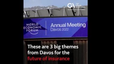 3 big themes from Davos for the insurance industry