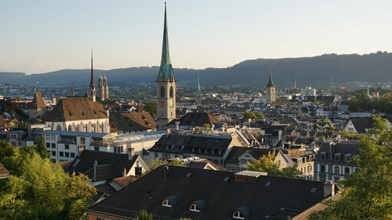 Skyline over Zurich Skyline over Zurich