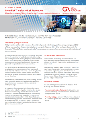 Research Topics document front page